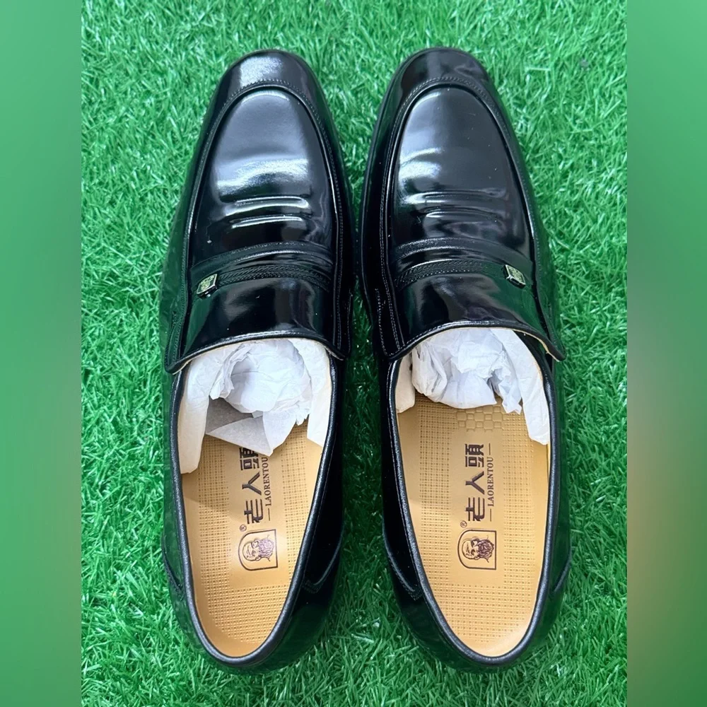 Laorentou Men’s‎ Black Shoes